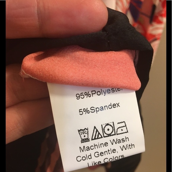 NWT Dalia MacPhee Floral Printed Pink Dress Pleated b2 - Picture 9 of 16